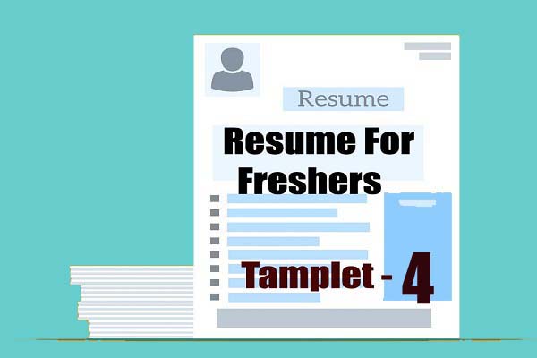 Best Fresher Resume Format Download in MS Word 2023 | Resume Format For Freshers in Word